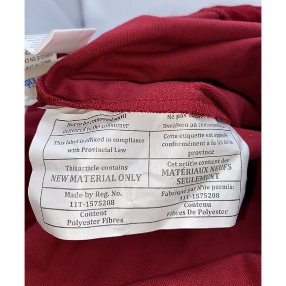 Pottery Barn Kids Lucas Red Velvet Santa Bag Sack Christmas Stocking 40 x 33 in - Picture 9 of 15